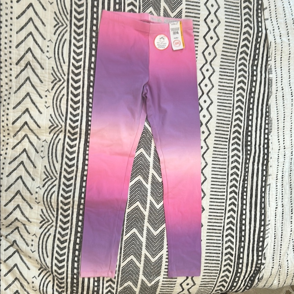 Wonder Nation Pink and Purple Leggings